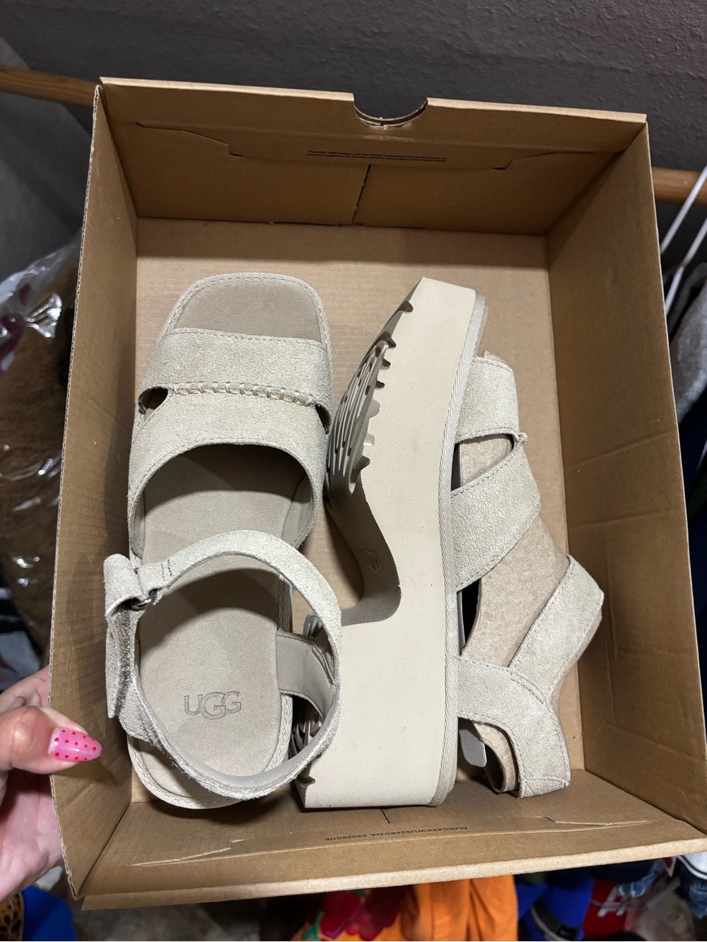 UGG women’s new heights ankle strap
